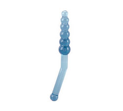 Jelly Fun Flex Anal Wand Waterproof 9.5 Inch Blue